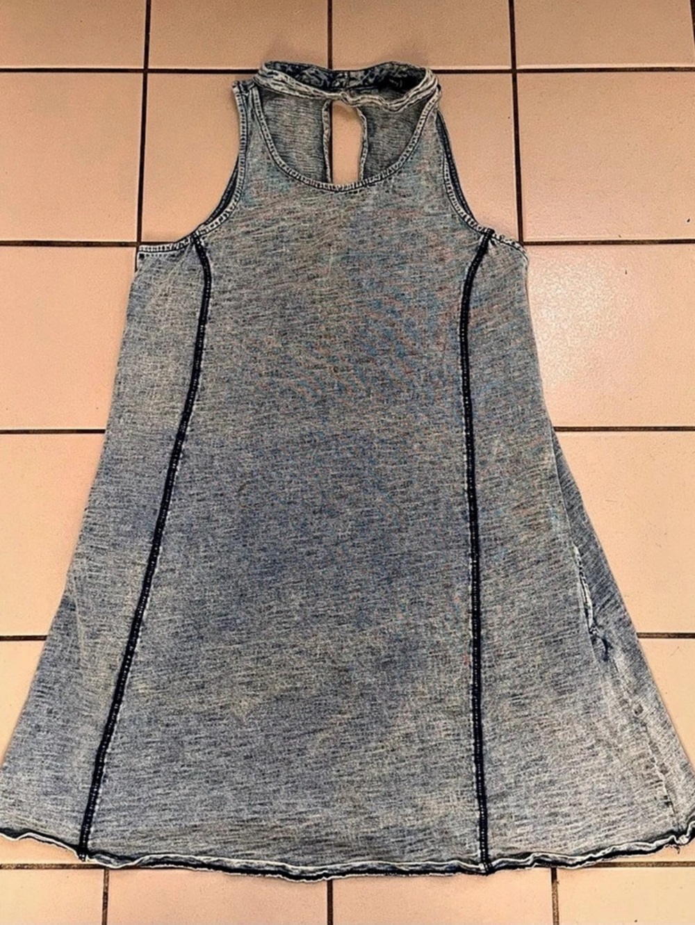 very J Blue Mini Dress Size L
